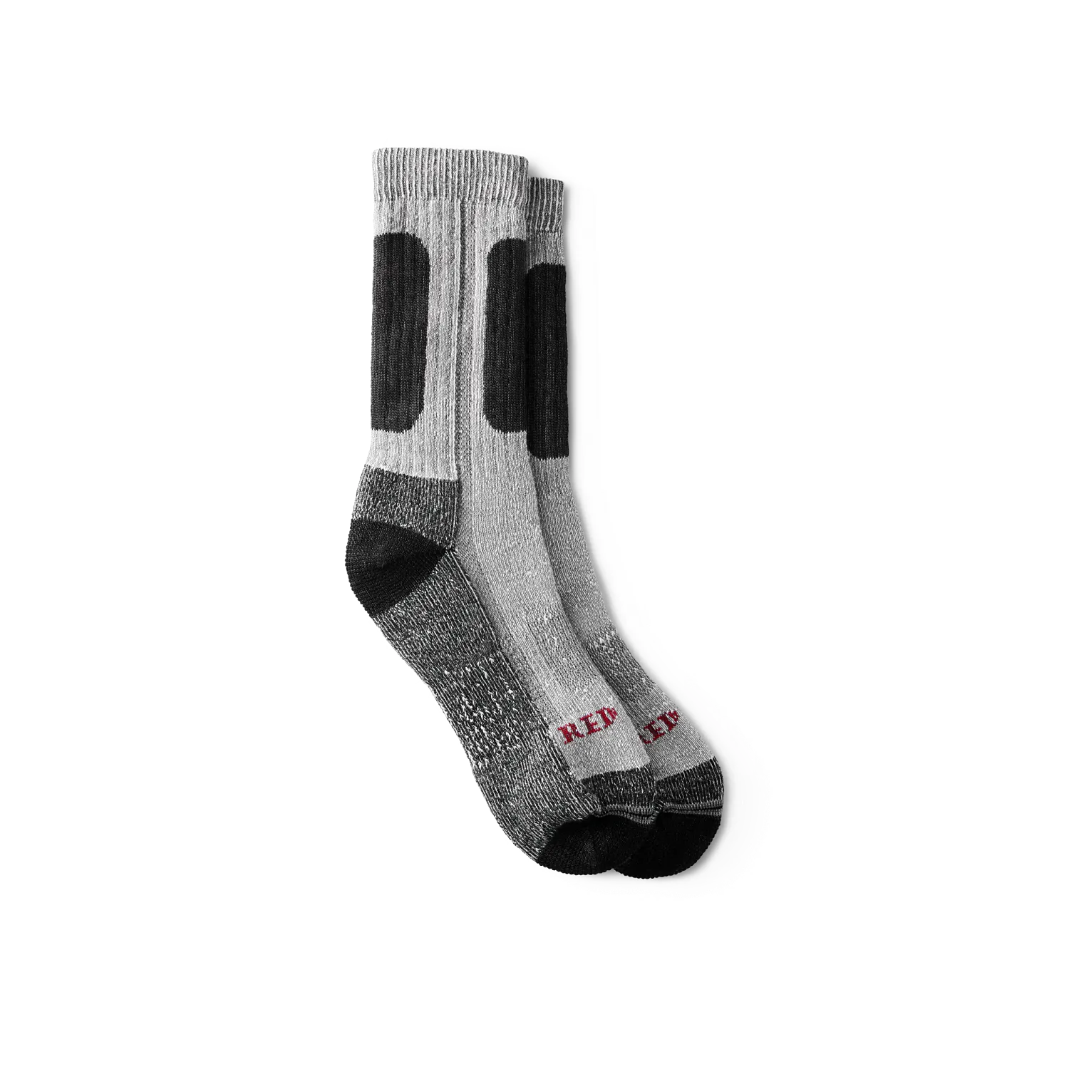 red wing shoes Performance Work Medium Weight Crew Unisex Performance Crew Work Sock in Black