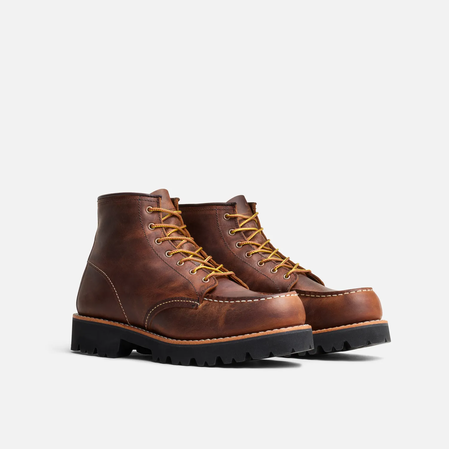 Red Wing Shoes Porter Moc Women's Porter Moc In Copper Rough & Tough