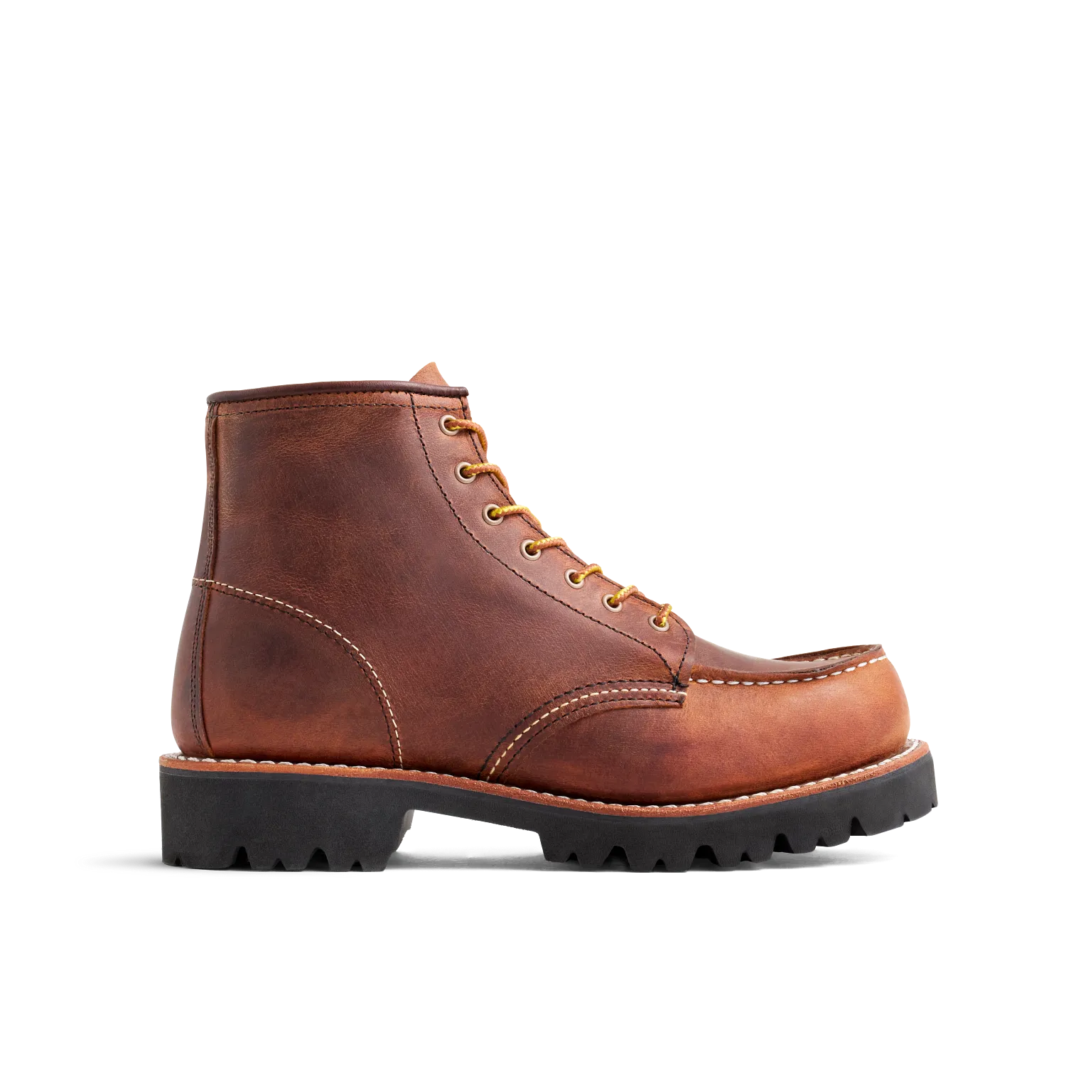 red wing shoes Porter Moc Women's Porter Moc in Copper Rough & Tough