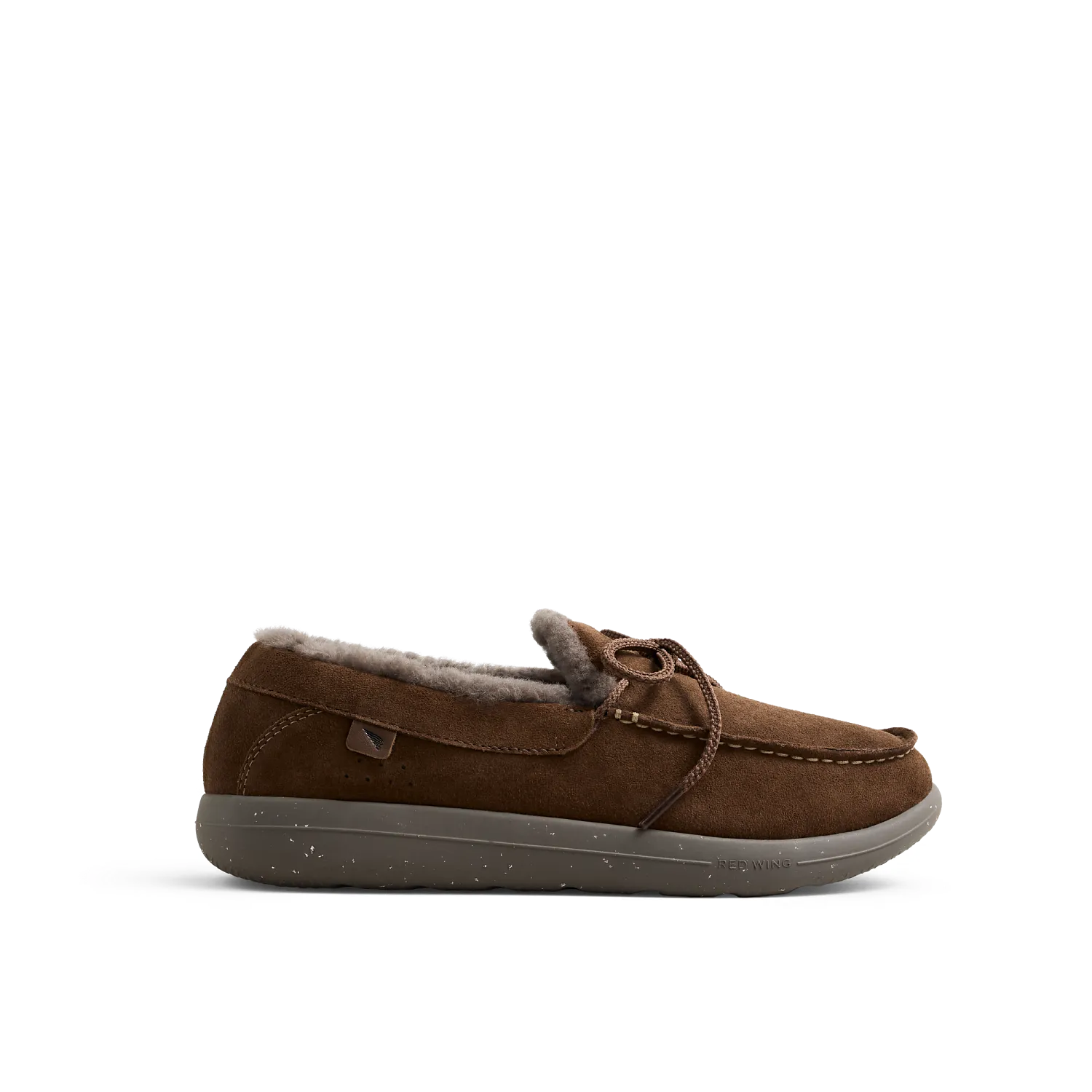 red wing shoes Drift Men's Suede Moc in Brown