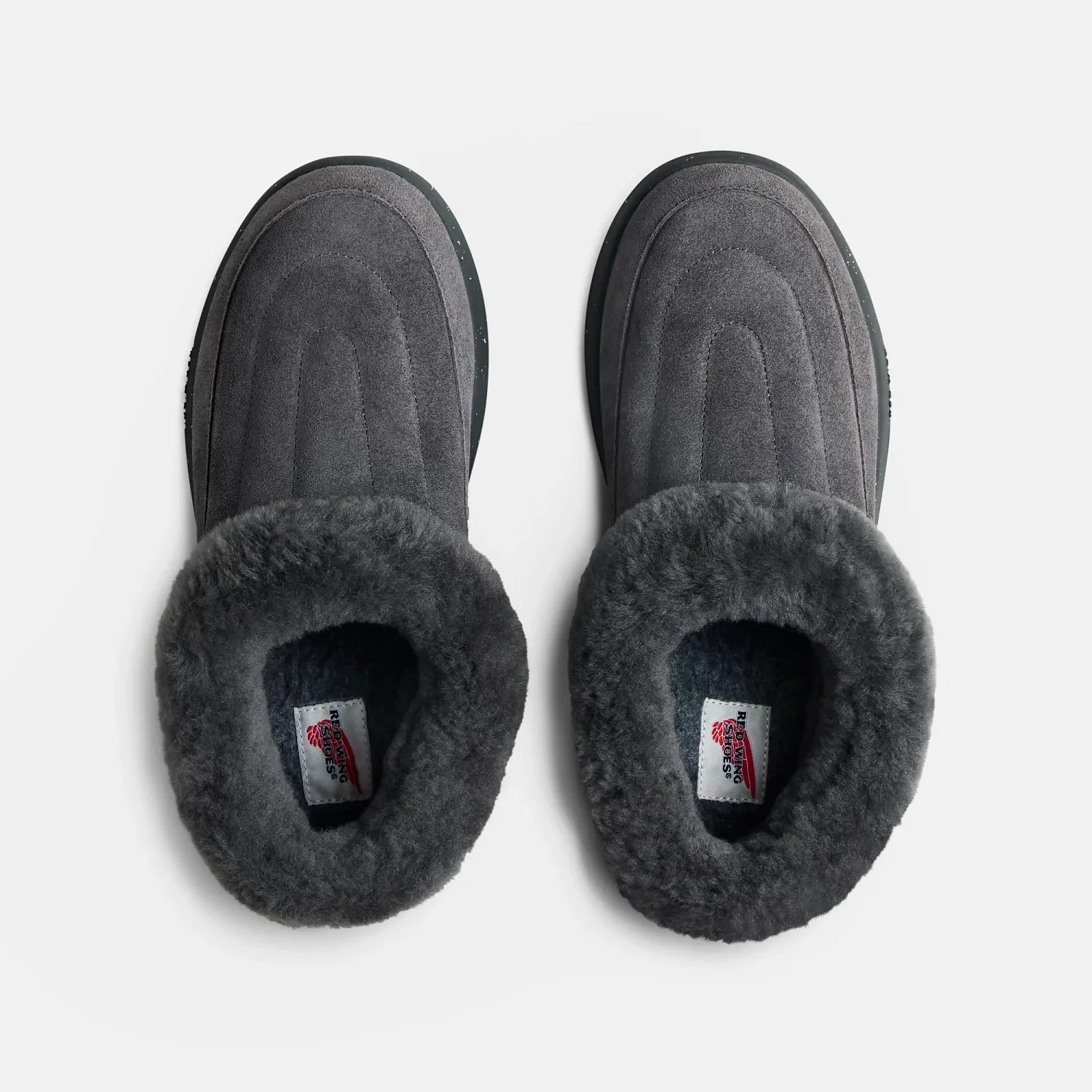 Red Wing Shoes Drift Women's Suede Slip-On In Gray