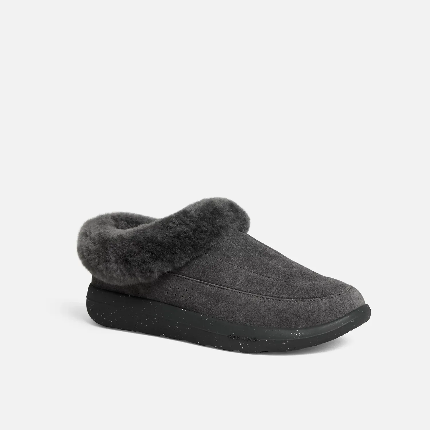 Red Wing Shoes Drift Women's Suede Slip-On In Gray