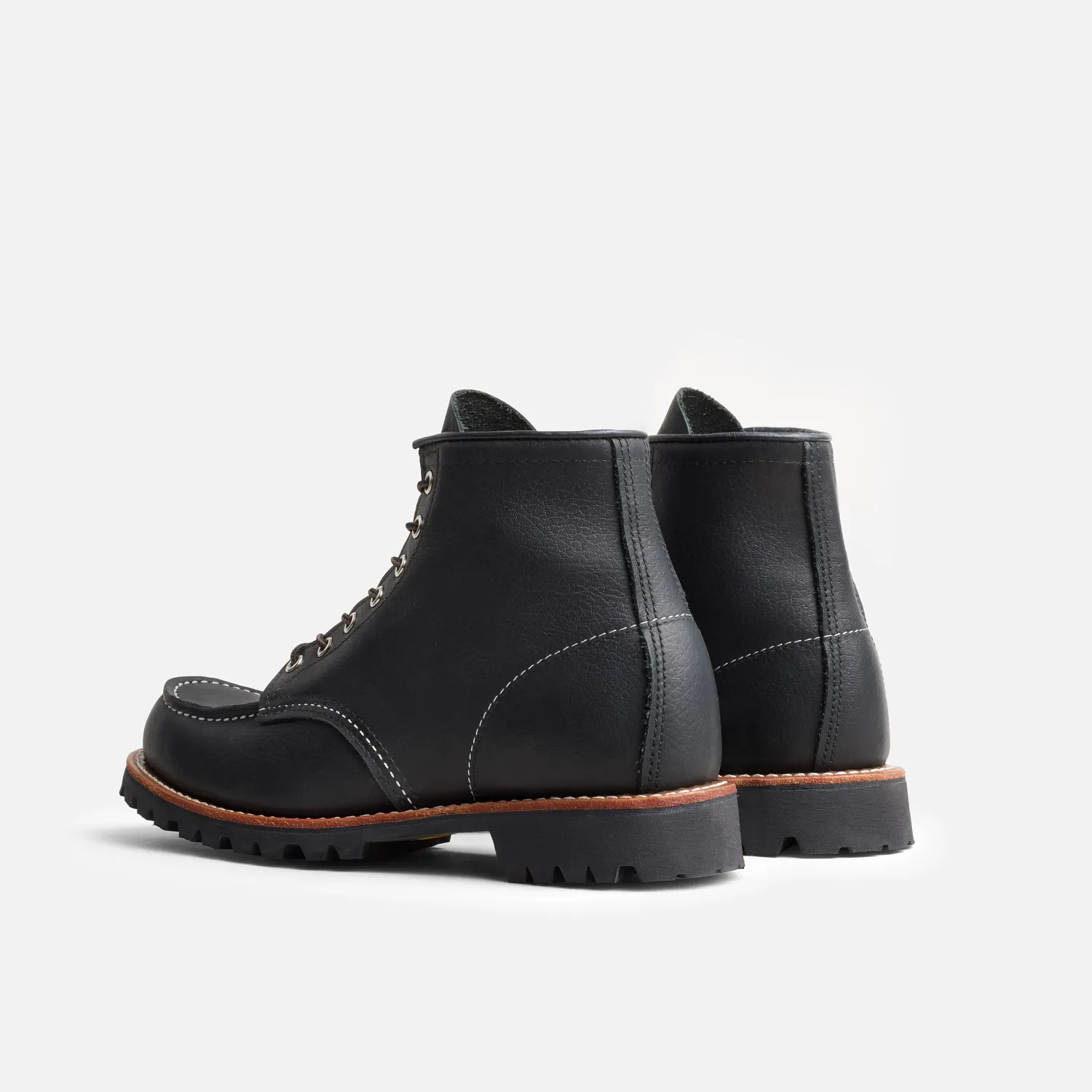 Red Wing Shoes Roughneck Men's Roughneck In Black Oil Slick Leather