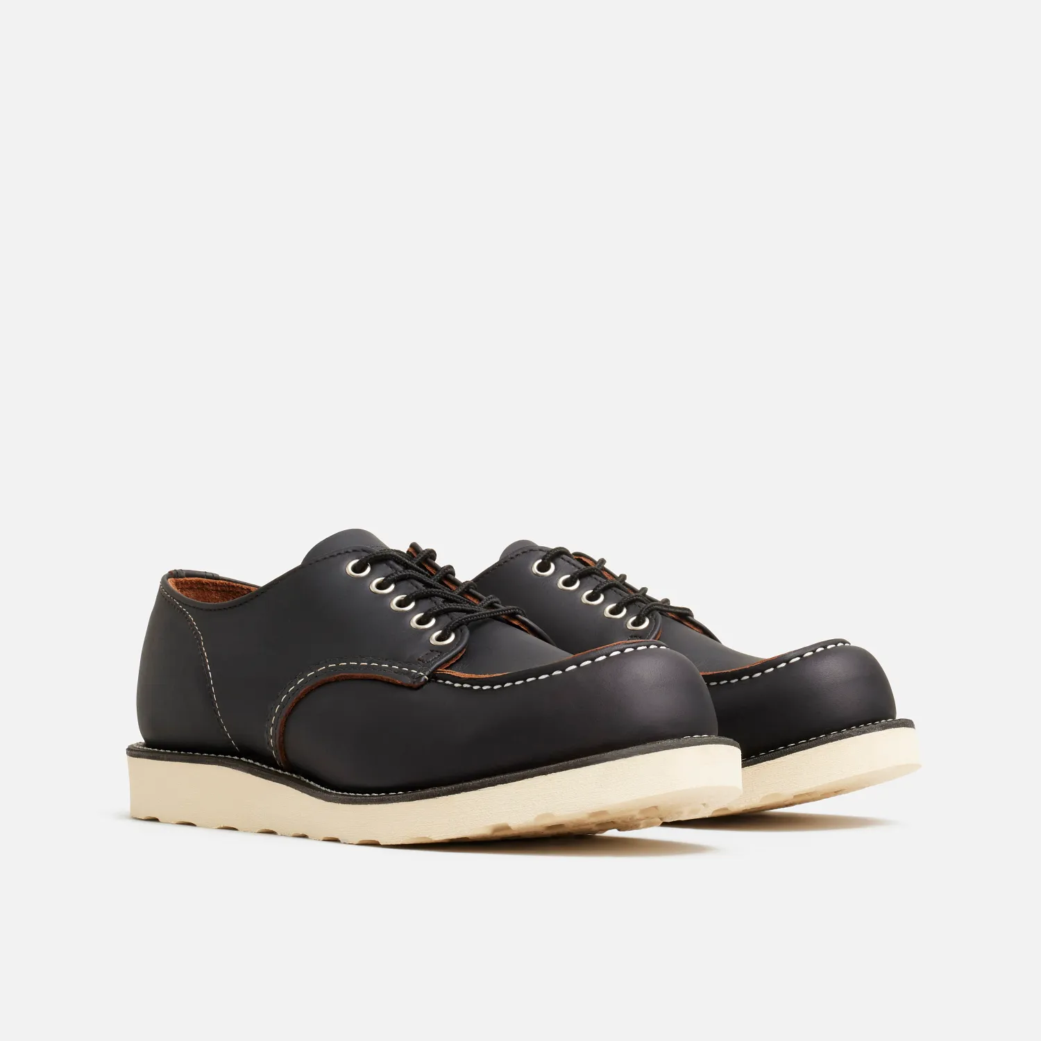 Red Wing Shoes Shop Moc Oxford Men's Oxford In Black Prairie Leather