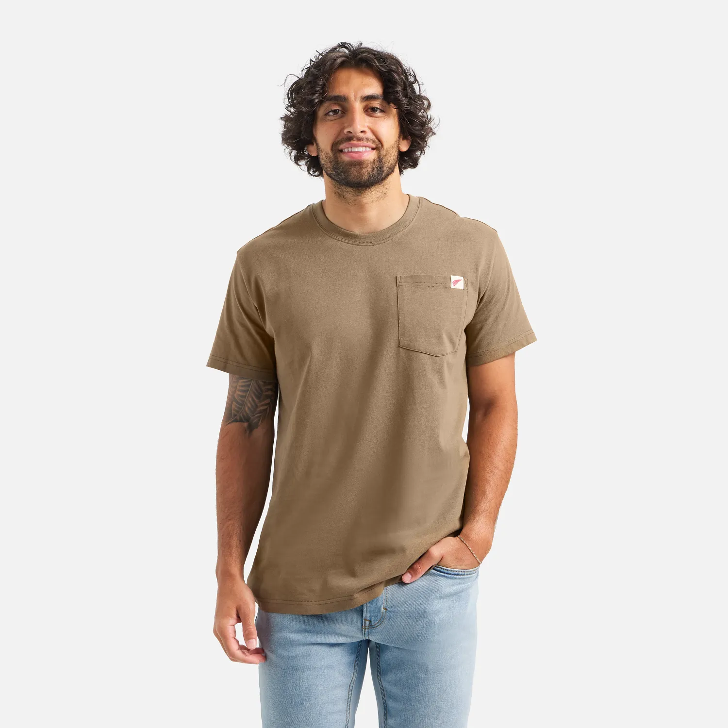 Red Wing Shoes Short Sleeve Pocket T-Shirt Men's Short Sleeve T-Shirt In Brown
