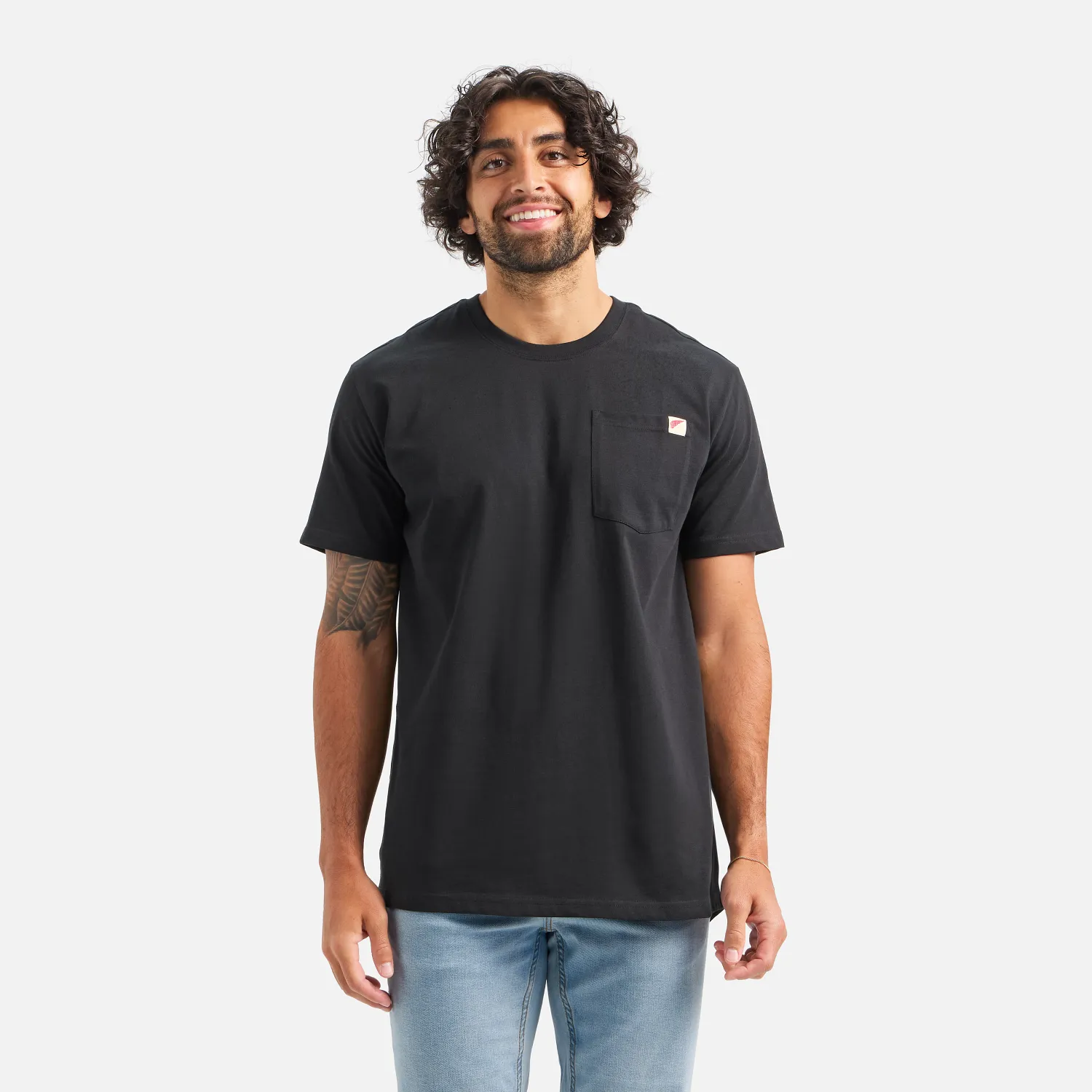 Red Wing Shoes Short Sleeve Pocket T-Shirt Men's Short Sleeve T-Shirt In Black
