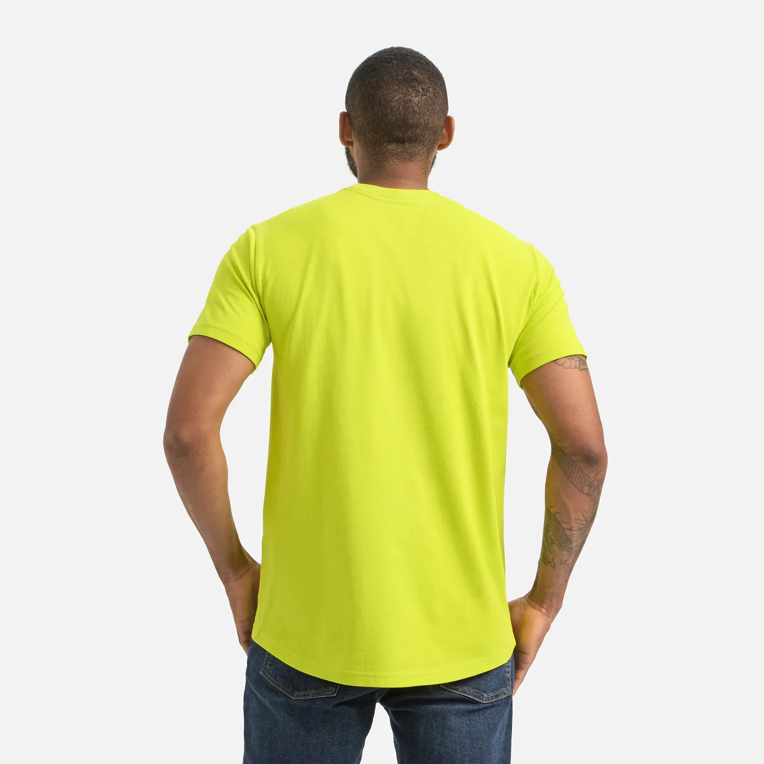 Red Wing Shoes Short Sleeve Pocket T-Shirt Men's Short Sleeve T-Shirt In Bright Green
