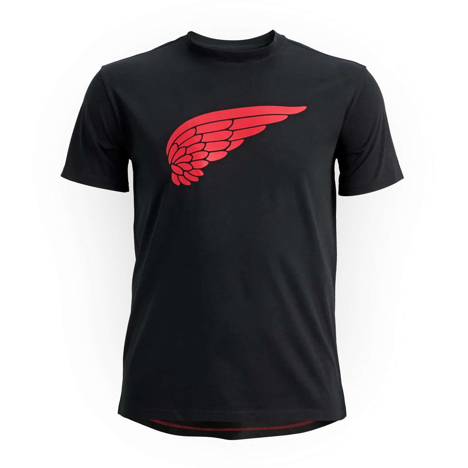 red wing shoes Short Sleeve Wing T-Shirt Men's Short Sleeve Tee in Black