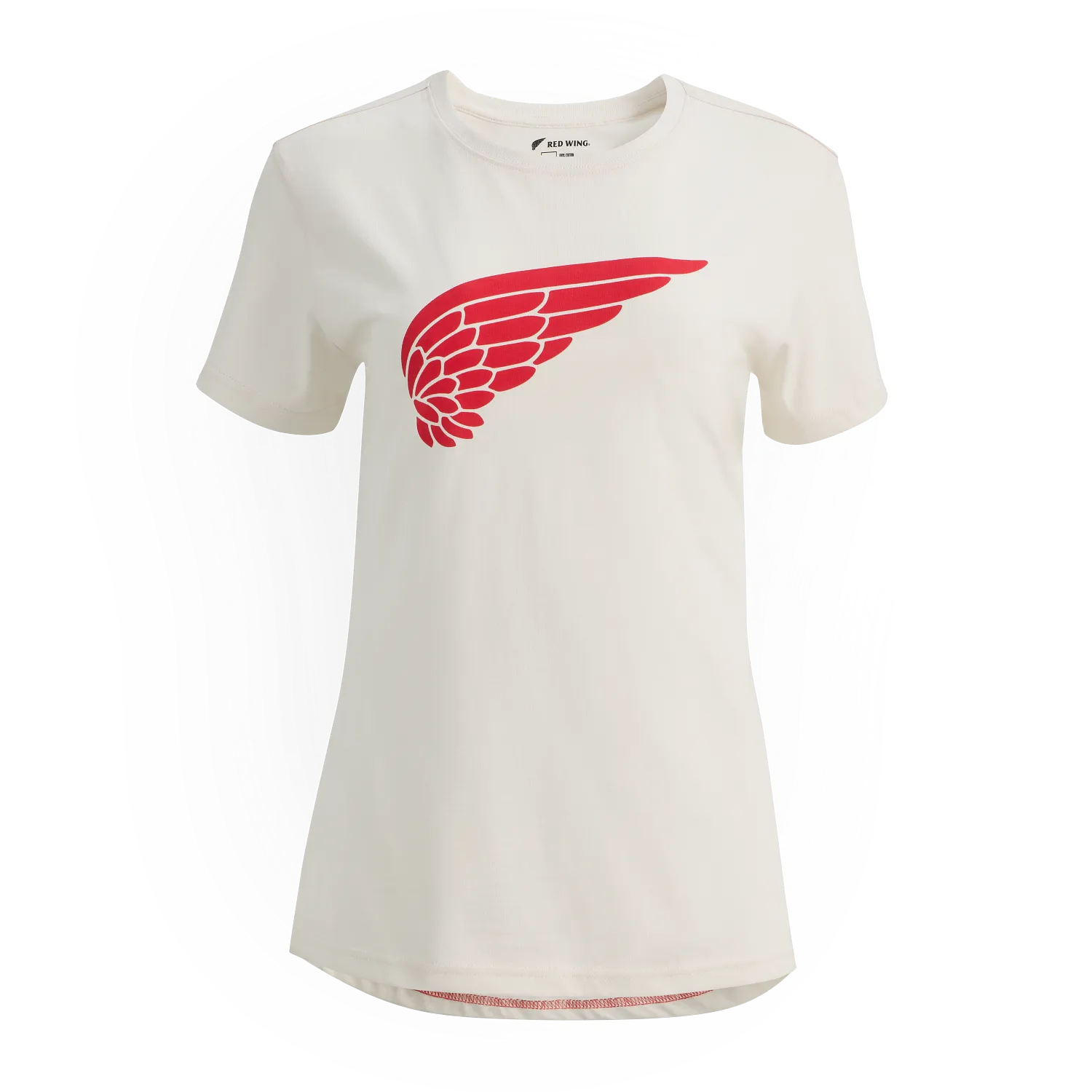 red wing shoes Short Sleeve Wing T-Shirt Women's Short Sleeve Tee in White