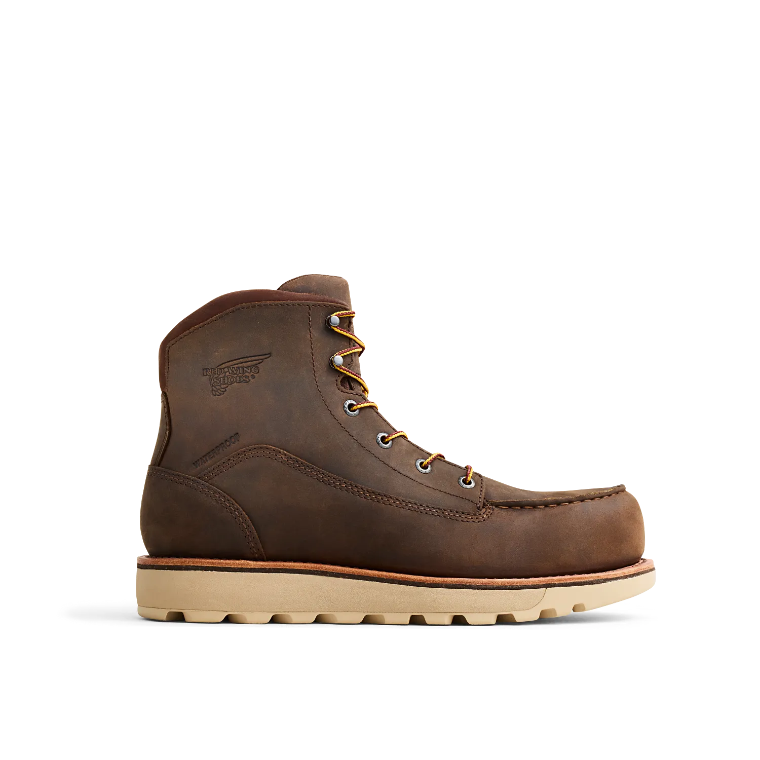 red wing shoes Traction Tred Lite Men's 6-inch Waterproof Safety Toe Boot