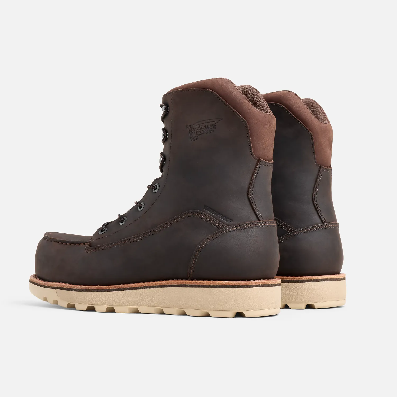 Red Wing Shoes Traction Tred Lite Men's 8-inch Waterproof CSA Safety Toe Boot