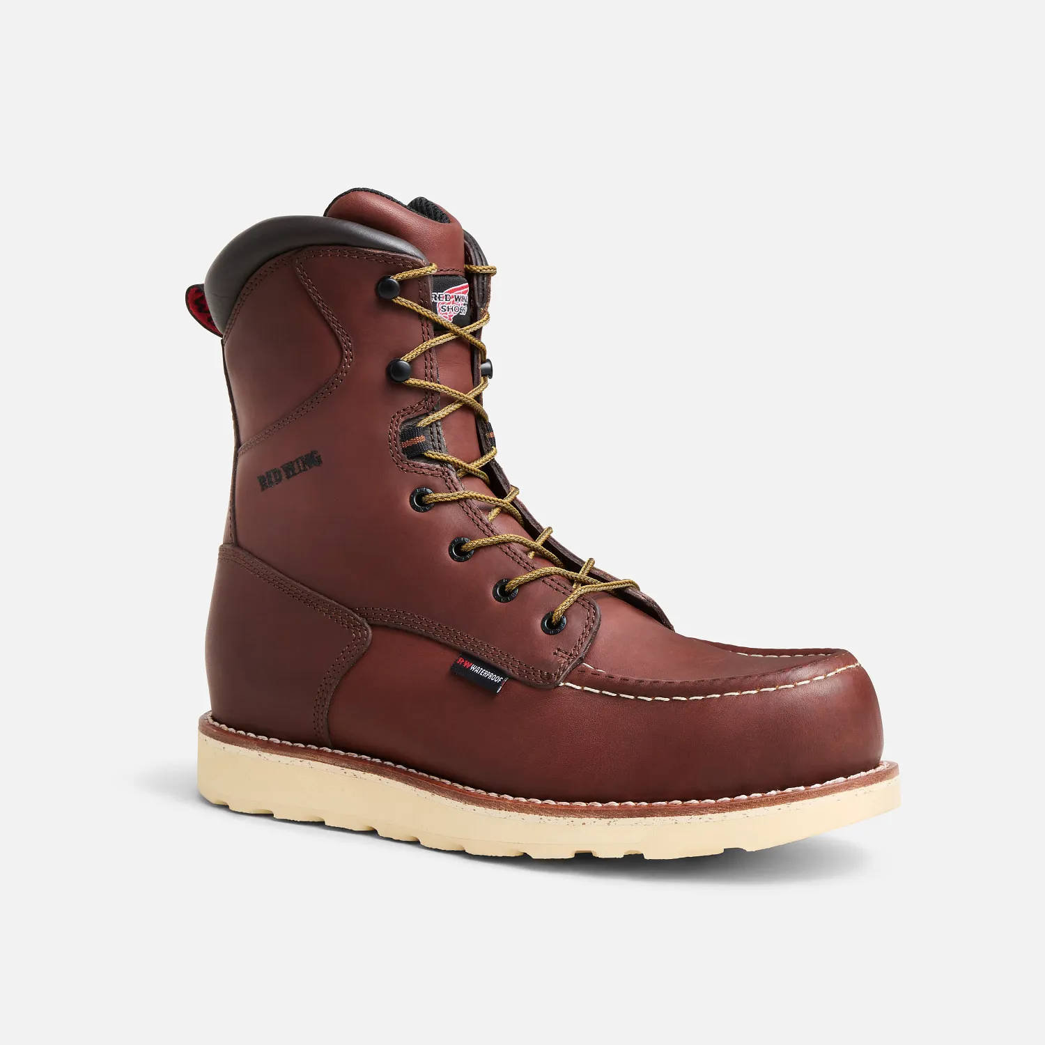 Red Wing Shoes Traction Tred Men's 8-inch Waterproof Safety Toe Boot