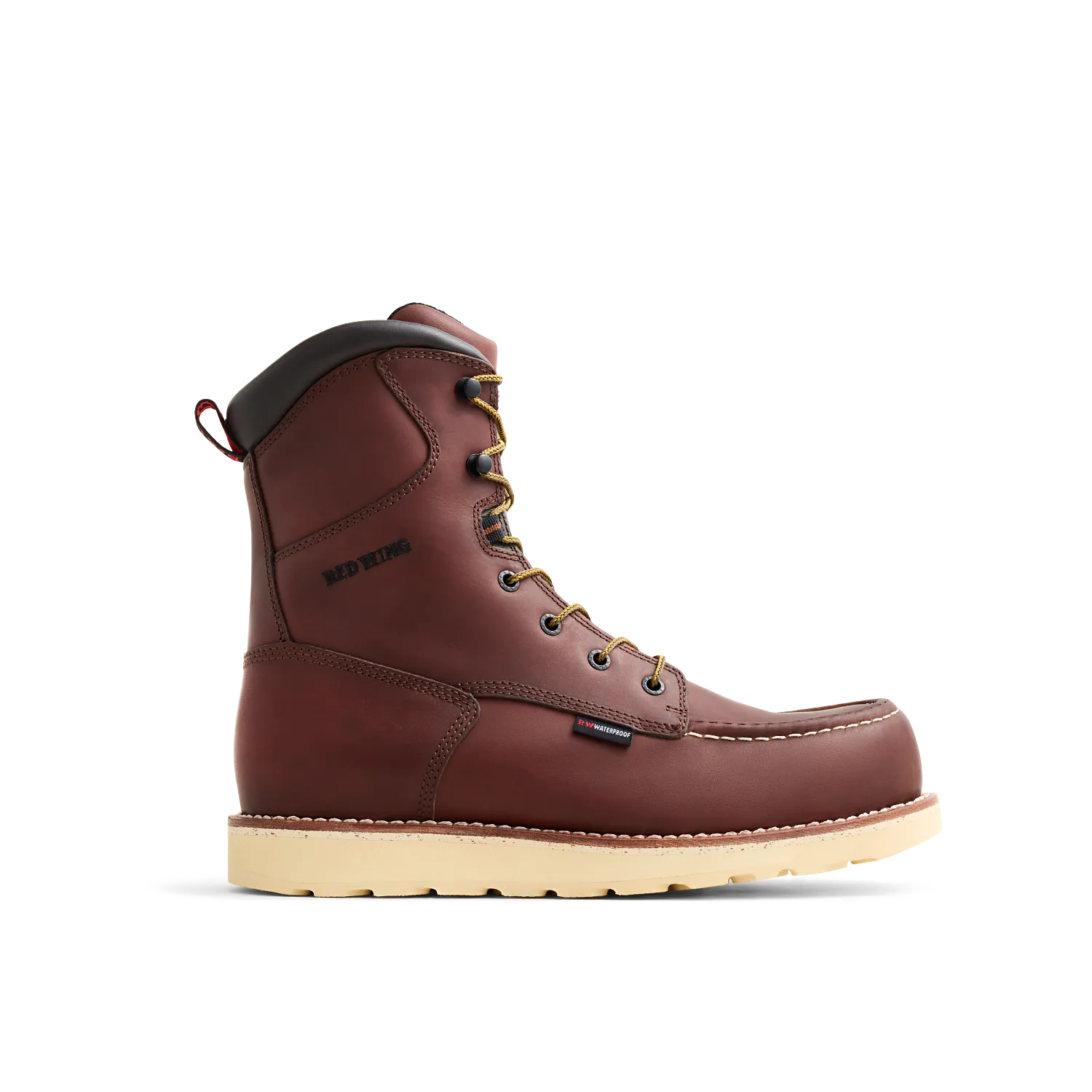 red wing shoes Traction Tred Men's 8-inch Waterproof Safety Toe Boot