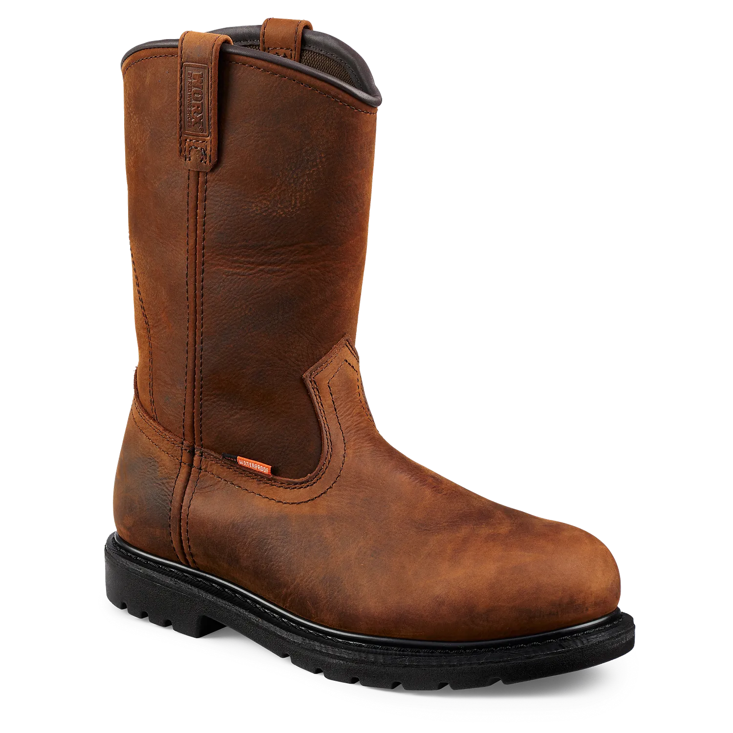 red wing shoes Truss Men's 10-inch Waterproof Safety Toe Pull-On Boot