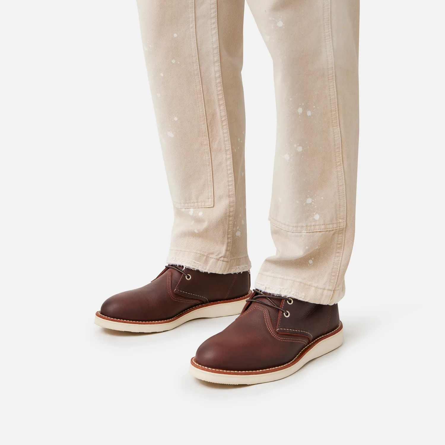 Red Wing Shoes Work Chukka Men's Chukka In Briar Oil Slick Leather