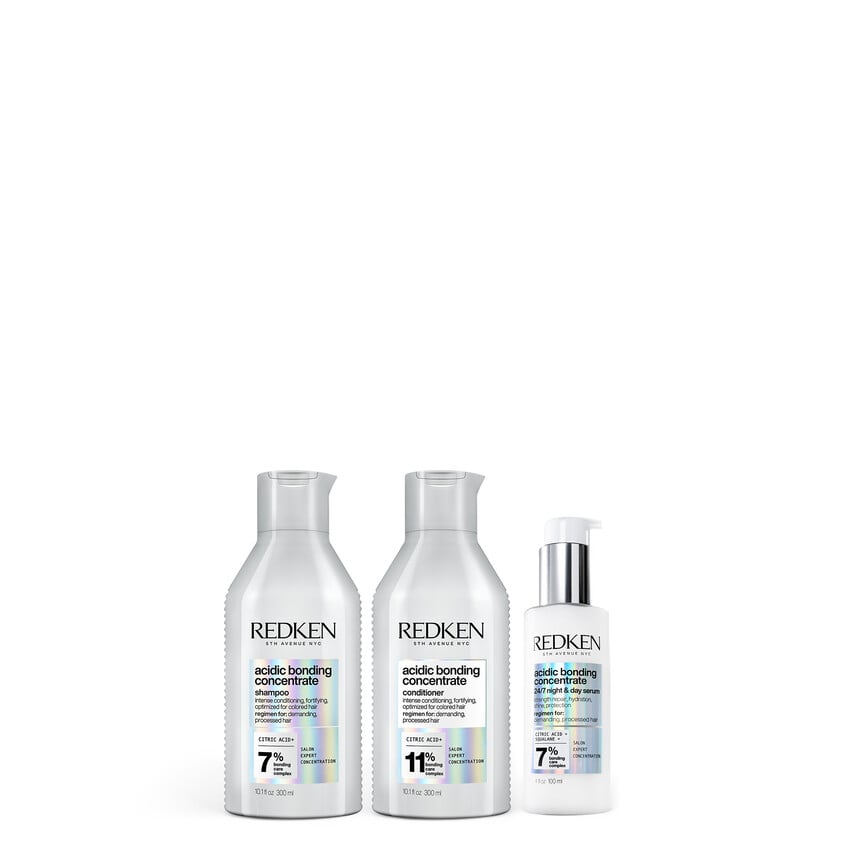 redken Acidic Bonding Concentrate Overnight Repair Trio