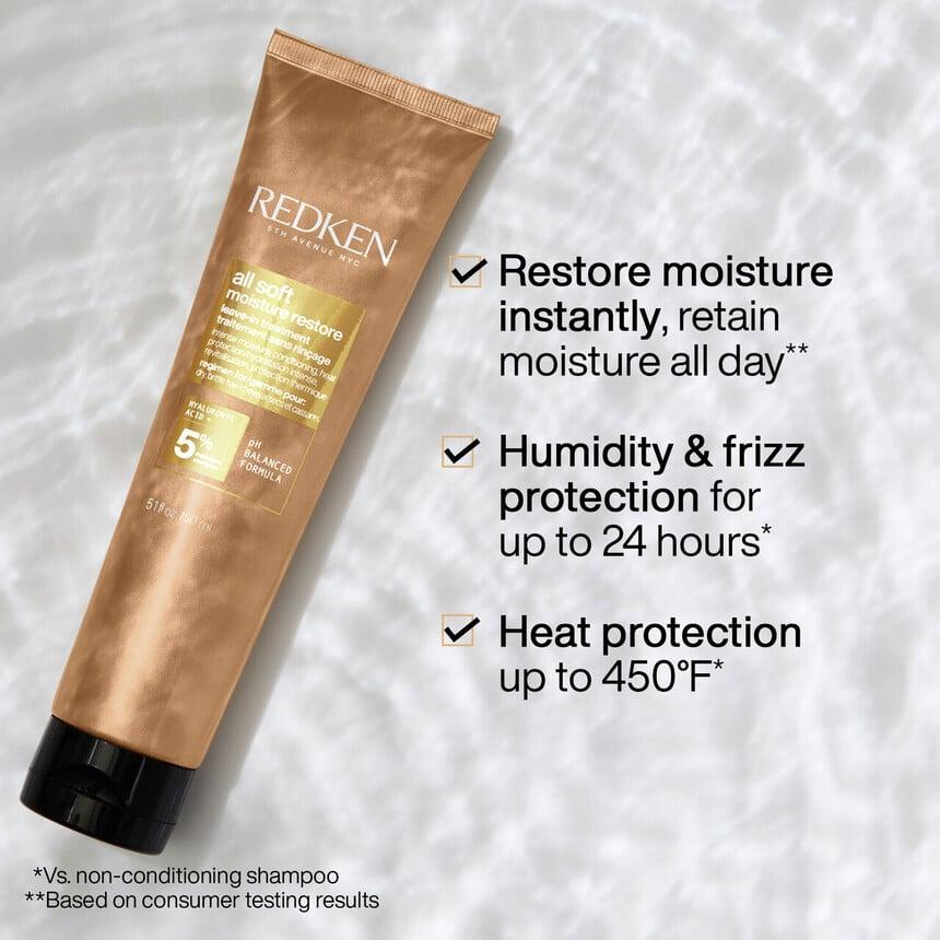 Redken ALL SOFT MOISTURE RESTORE LEAVE-IN TREATMENT