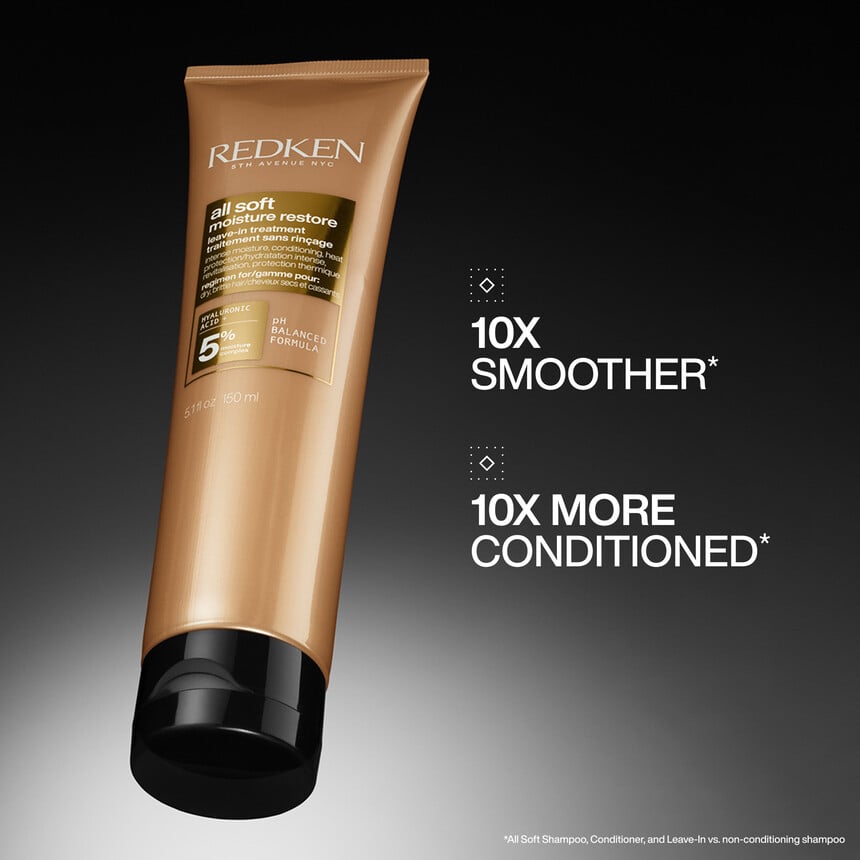 Redken ALL SOFT MOISTURE RESTORE LEAVE-IN TREATMENT