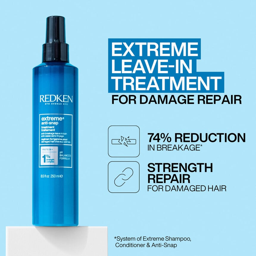 Redken EXTREME ANTI-SNAP ANTI-BREAKAGE LEAVE-IN TREATMENT
