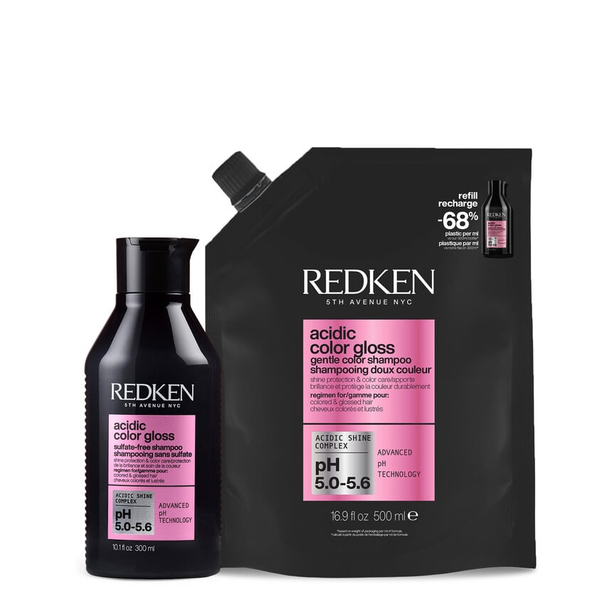 redken Acidic Color Gloss Shampoo & Refill Duo