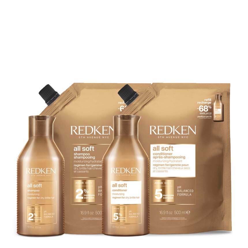 redken All Soft Refill Bundle