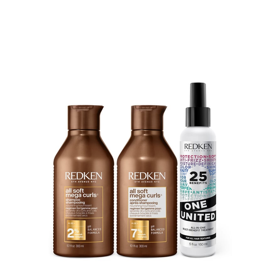 redken Mega Curls United Set