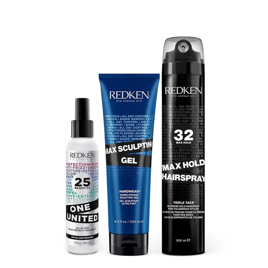 redken Slick Back Ponytail Set