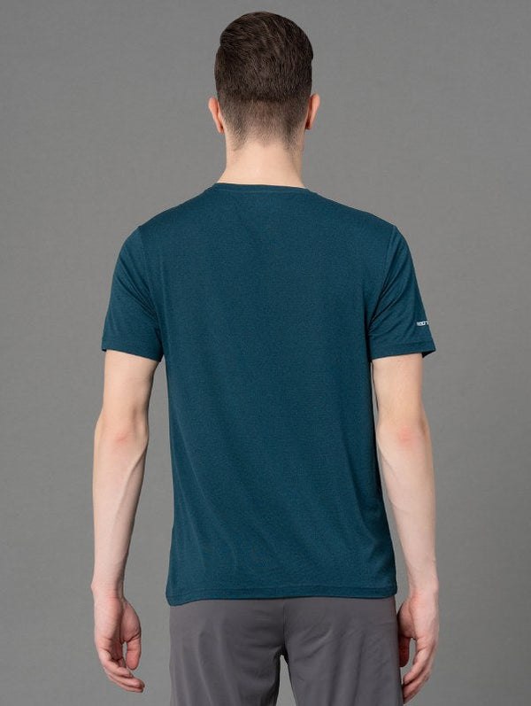Redtape Activewear Round Neck T-Shirt For Men Hunter Green