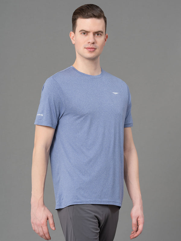 Redtape Activewear Round Neck T-Shirt For Men Light Indigo