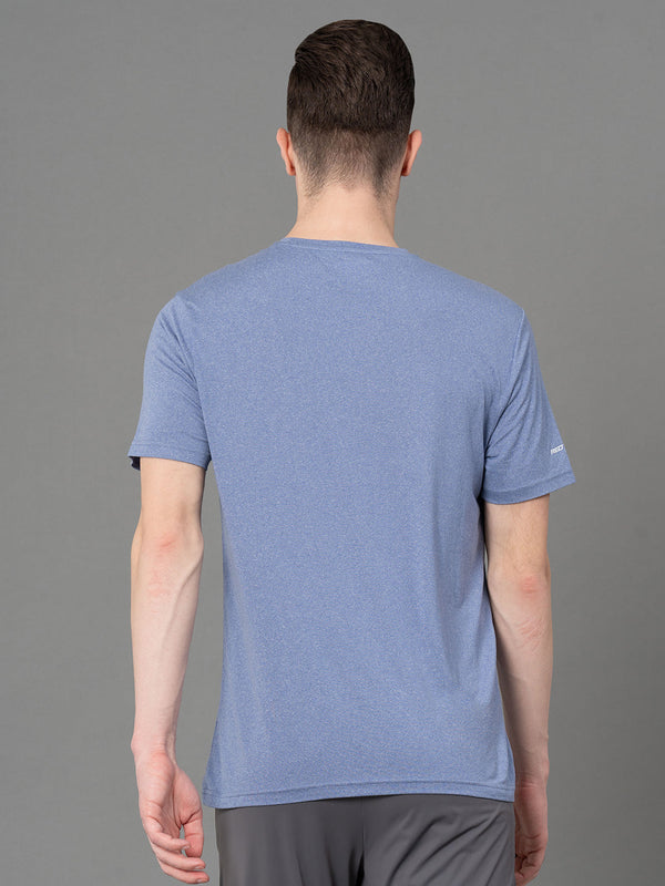 Redtape Activewear Round Neck T-Shirt For Men Light Indigo