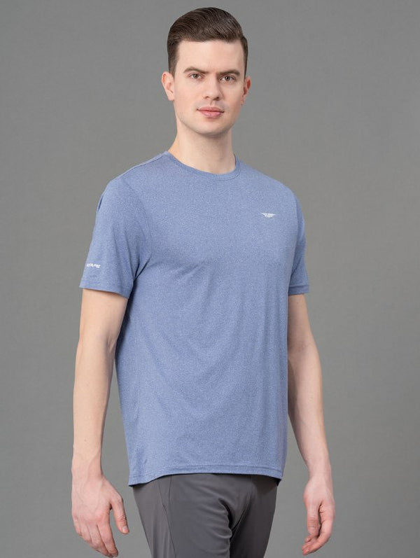 Redtape Activewear Round Neck T-Shirt For Men Light Indigo