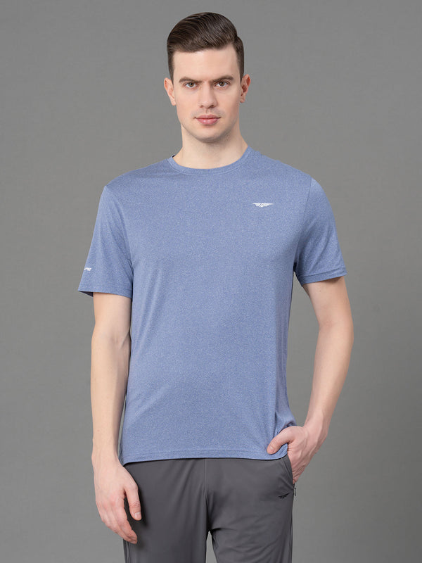 redtape Activewear Round Neck T-Shirt for Men Light Indigo