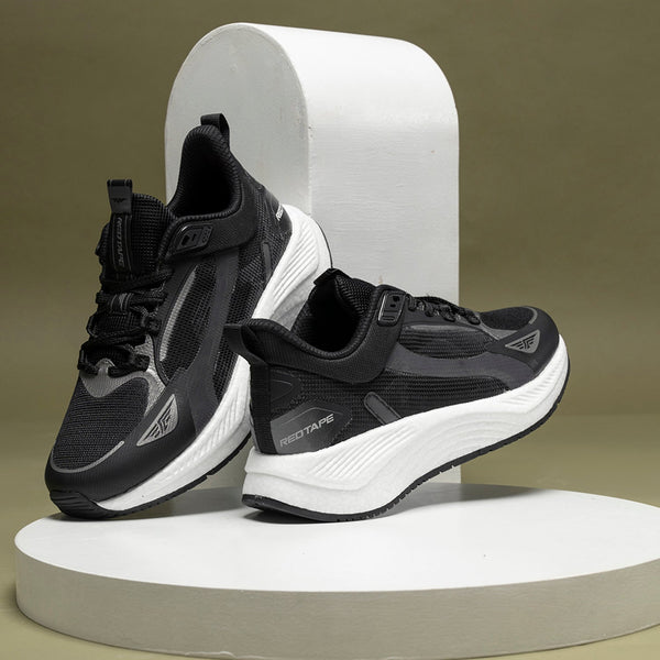 Redtape Athleisure Sports Shoes For Women Black/White