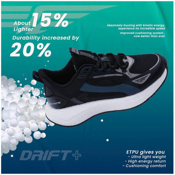 Redtape Athleisure Sports Shoes For Women Black/White