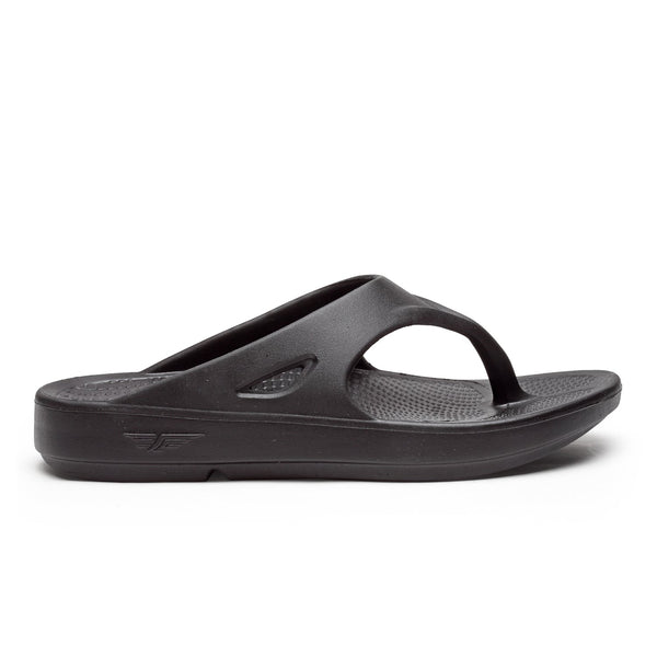 Redtape Casual Sliders For Men | Refined Round-Toe Shape With A Relaxing Slip-On Support Black