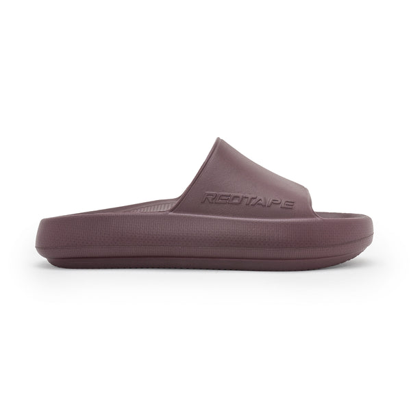 Redtape Casual Sliders For Men | Refined Round-Toe Shape With A Relaxing Slip-On Support Wine