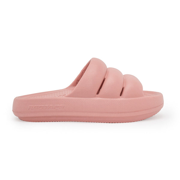Redtape Casual Sliders For Women | Refined Round-Toe Shape With A Relaxing Slip-On Support Salmon