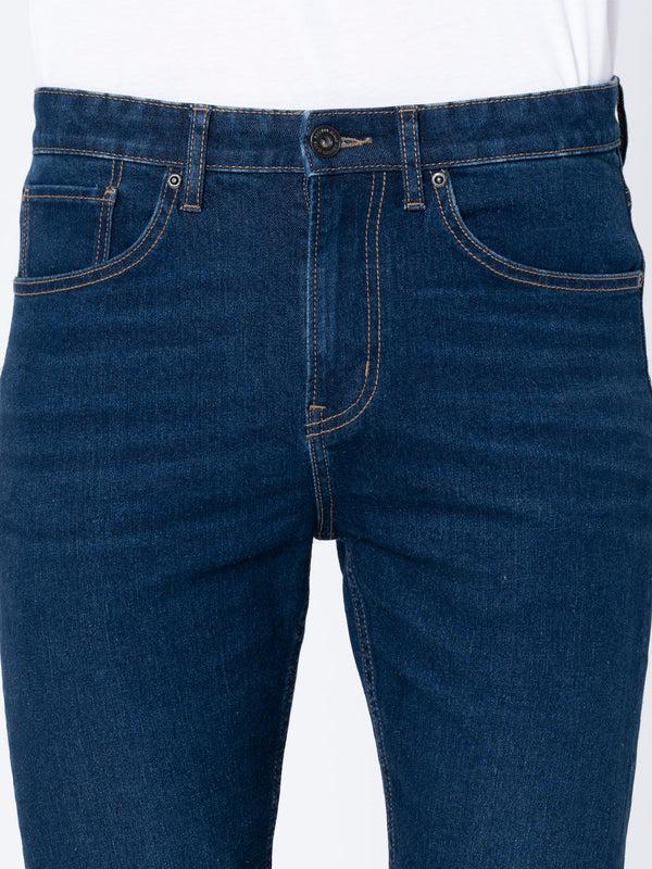 Redtape Classic Skinny Jeans For Men Tinted Dark Blue