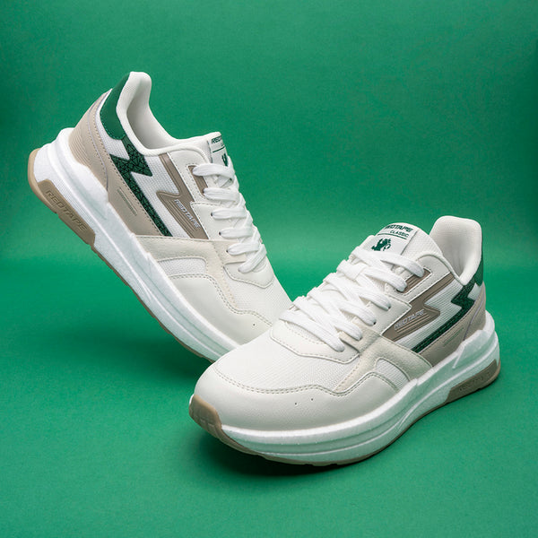 Redtape ETPU Lifestyle Sneakers For Men Beige/Green