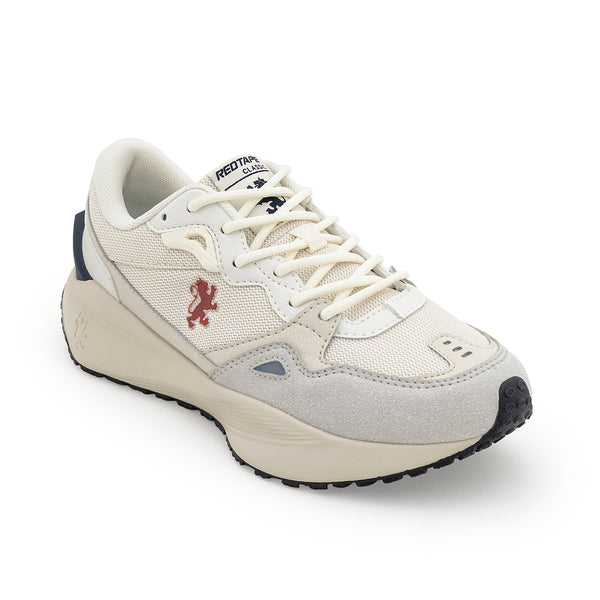 Redtape Lifestyle Casual Shoes For Women Classic Rounded Front Cushioned Impact Beige