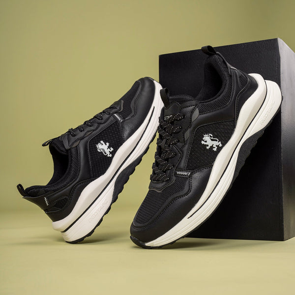 Redtape Lifestyle Sneaker Shoes For Men Black/White