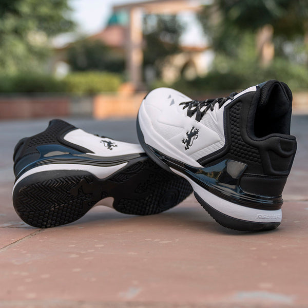 Redtape Lifestyle Sneakers Shoes For Men Black/White
