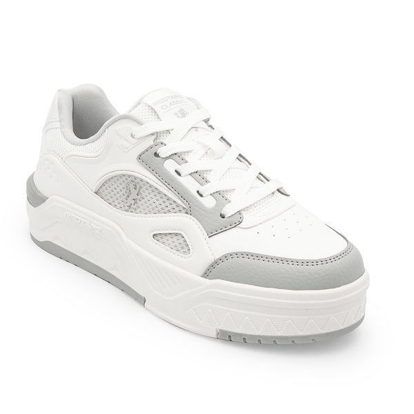 Redtape Lifestyle Sneakers Shoes For Women White Grey