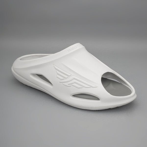 redtape Men’s Casual Pool Sliders for Everyday Comfort Light Grey