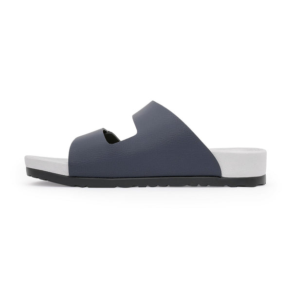 Redtape Men’s Double Strap Sliders For Easygoing Everyday Wear Navy