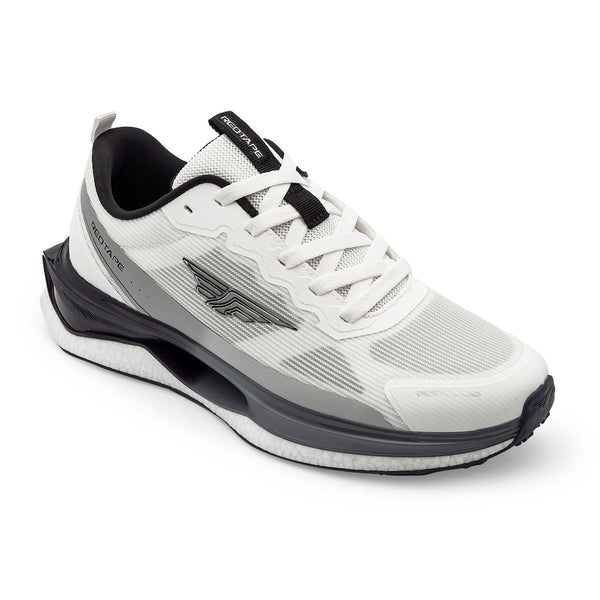 Redtape Men’s ETPU Athleisure Sports Shoes For Flexible Comfort And Movement Grey/Black