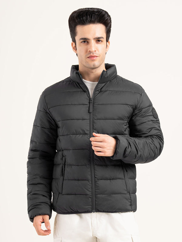 Redtape Men's Heatseal Jacket For Stylish Winter Warmth Deep Grey