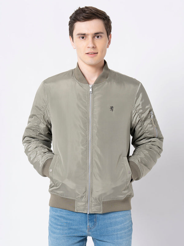 Redtape Men's Pastel Green Solid Jacket Pastel Green