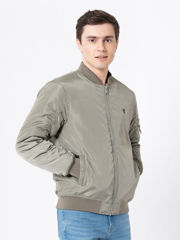 Redtape Men's Pastel Green Solid Jacket Pastel Green