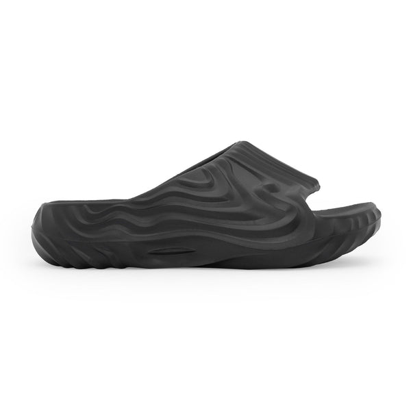 Redtape Men’s Pool Sliders For Everyday Casual Comfort Black